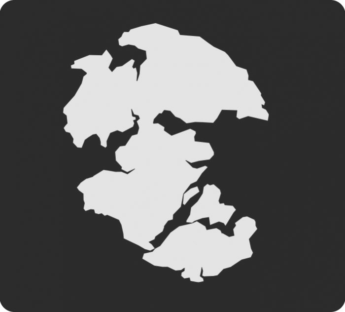 A map showing the state of pangaea during the Triassic period.