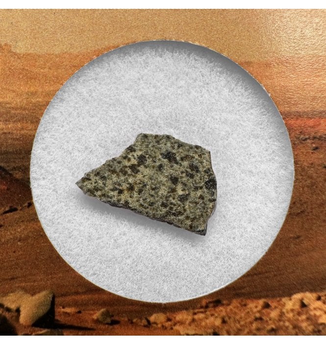 0.250g Martian Shergottite Meteorite Amgala 001 Martian Meteorite (SKU M2505)