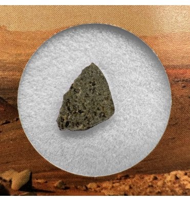 0.250g Martian Shergottite Meteorite Amgala 001 Martian Meteorite (SKU M2510)