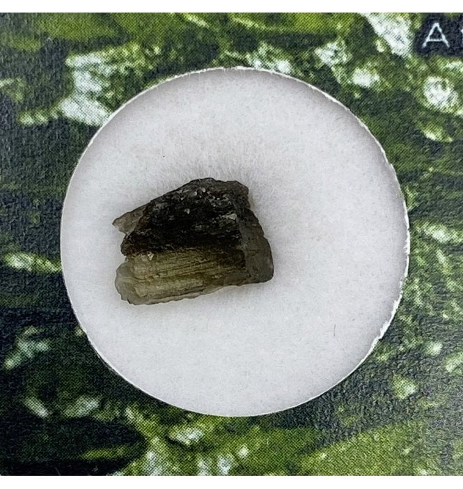 >0.3g Moldavite Meteorite Ejector (Tektite) (SKU M1377)