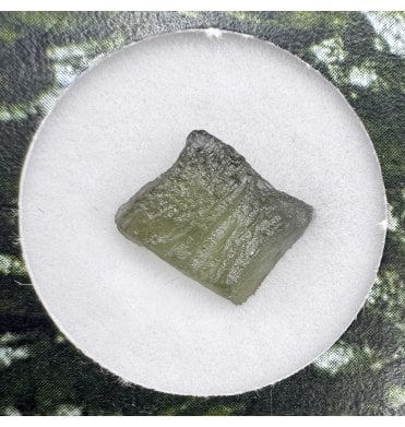 >0.3g Moldavite Meteorite Ejector (Tektite) (SKU M1964)