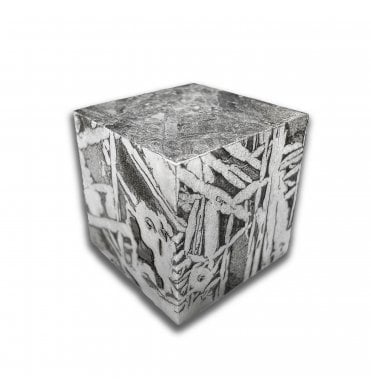 31g Aletai Iron Meteorite Cube (SKU M2444)