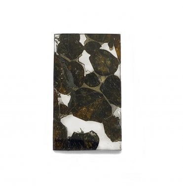 4 g Sericho Pallasite Slice Stony-Iron Meteorite (SKU M1359)