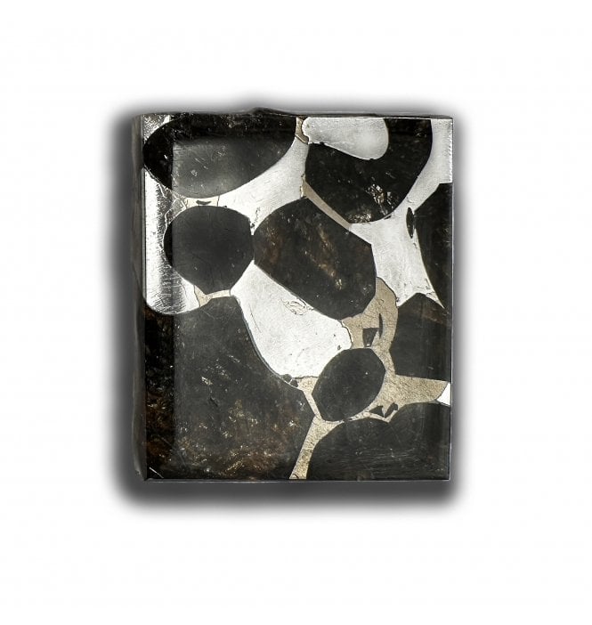 4g Sericho Pallasite Slice Stony-Iron Meteorite (SKU M2462)