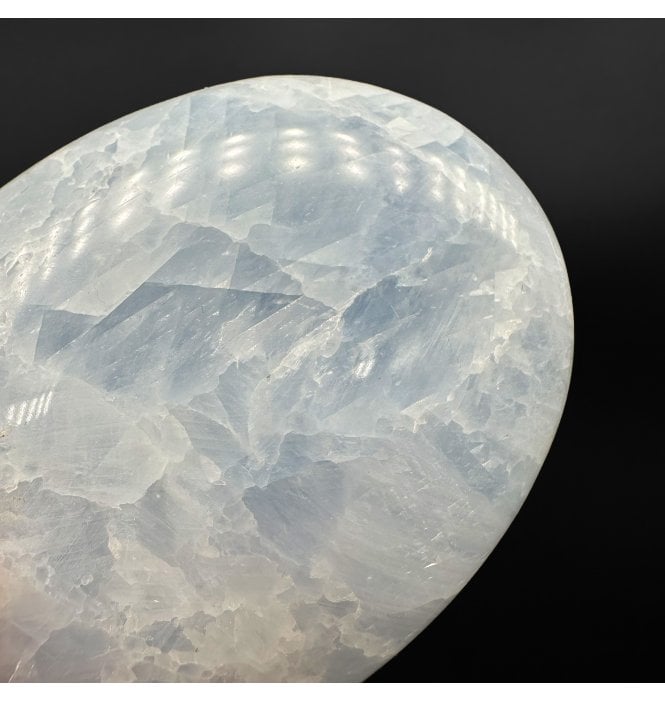 Blue Calcite Pebble (SKU R1281)