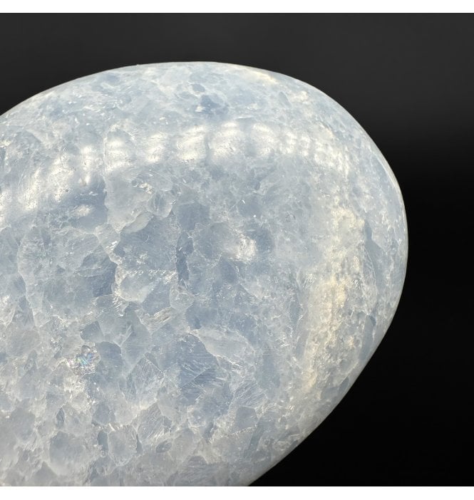 Blue Calcite Pebble (SKU R1282)