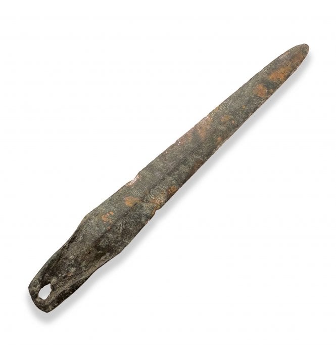 Ex. R.D.A. Smith Collection British Middle to Late Bronze Age Copper Alloy Tanged Knife (SKU Tool-230)
