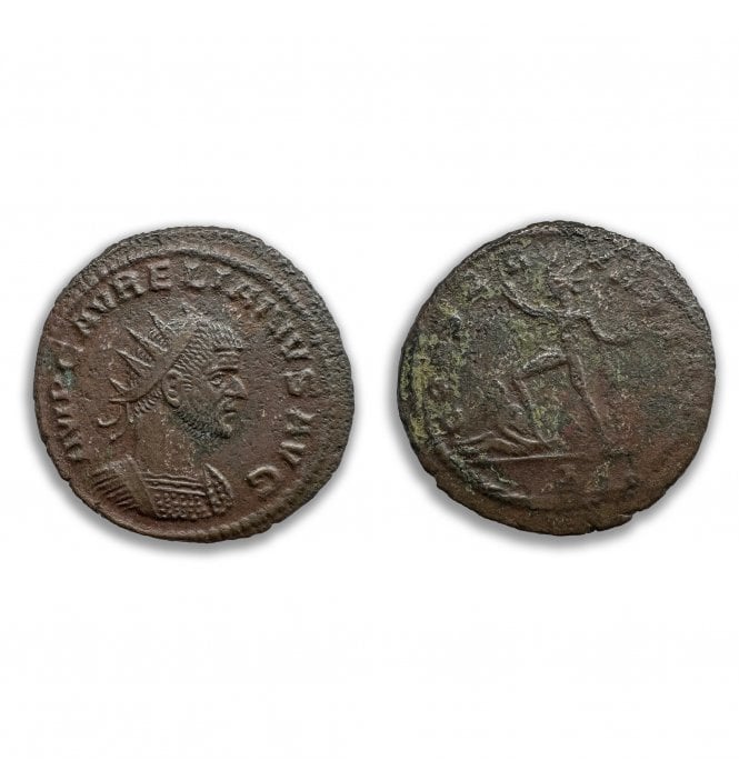 Genuine Bronze Roman Coin:- Antoninianus - Aurelian (SKU COIN209)