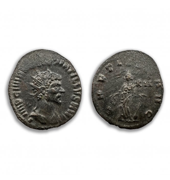 Genuine Bronze Roman Coin:- Quintillus (SKU COIN210)