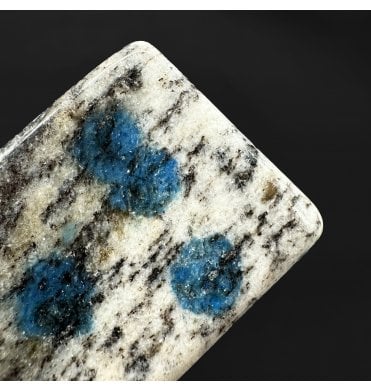 K2 Stone (White Granite with Azurite) (SKU R1297)