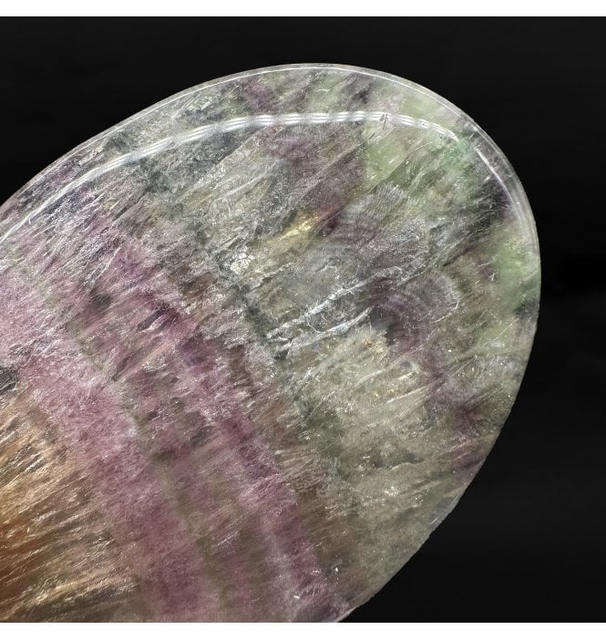 Rainbow Fluorite Palmstone (SKU R1613)