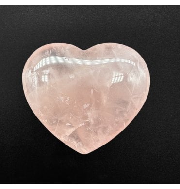 Rose Quartz Heart (SKU R1292)