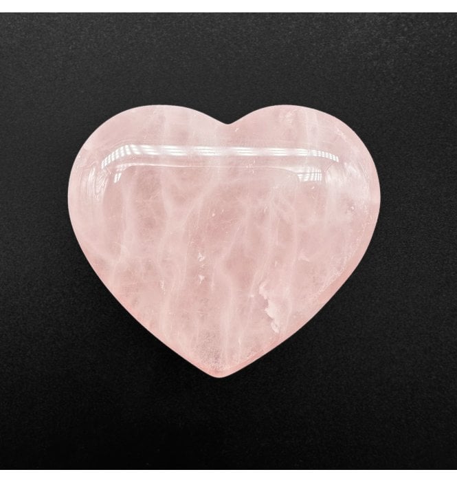 Rose Quartz Heart (SKU R1294)