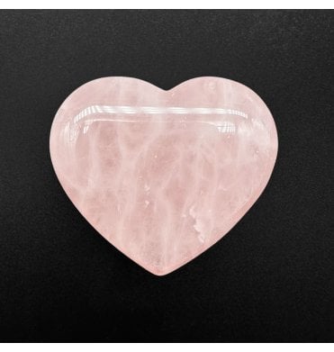 Rose Quartz Heart (SKU R1294)