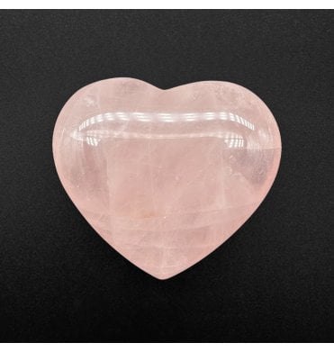 Rose Quartz Heart (SKU R1295)