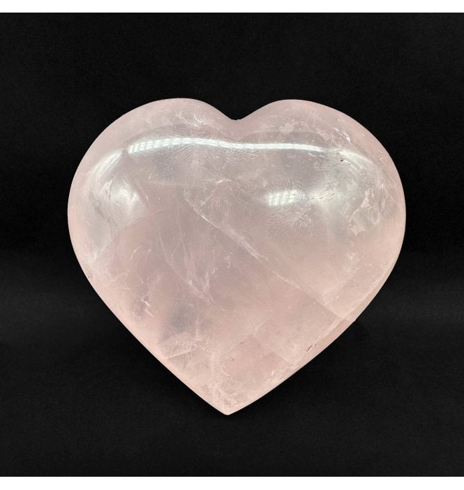Rose Quartz Heart (SKU R1588)
